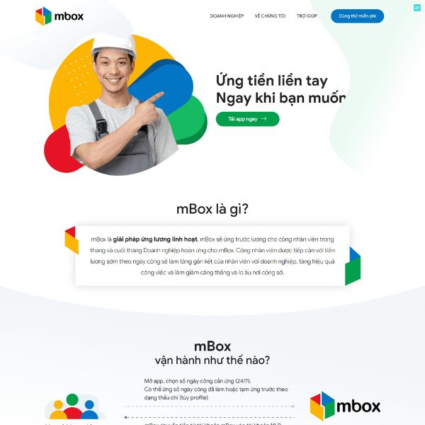 Mẫu landingpage dịch vụ kế toán