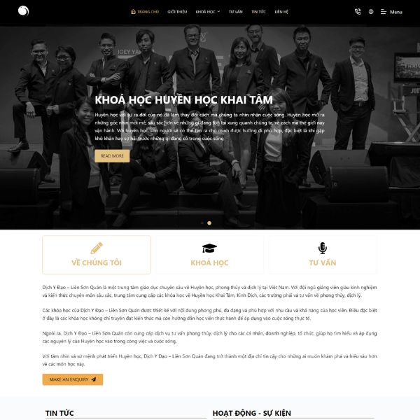 Mẫu website tin tức tổng hợp